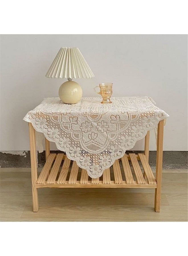 بيوينتي غطاء طاولة بوهو مفرش طاولة ديكور طاولة لحفلات الزفاف والعطلات وطاولات العشاء الطويلة، 24 بوصة × 24 بوصة - Image 3
