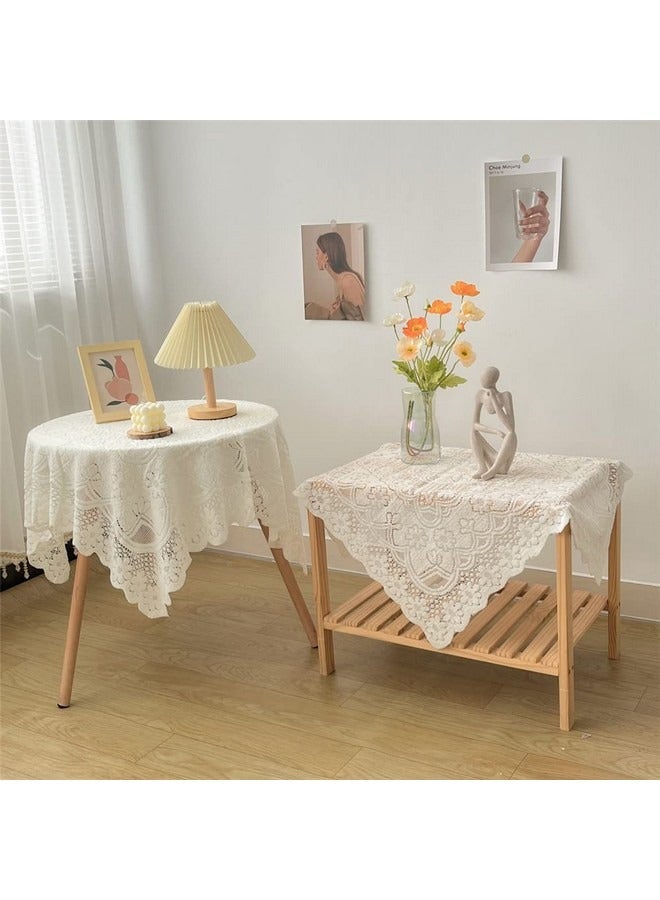 بيوينتي غطاء طاولة بوهو مفرش طاولة ديكور طاولة لحفلات الزفاف والعطلات وطاولات العشاء الطويلة، 24 بوصة × 24 بوصة - Image 5