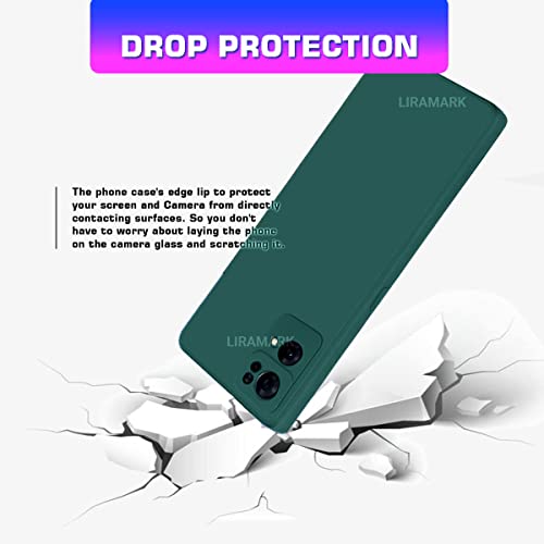 LIRAMARK غطاء خلفي ناعم من سيليكون LIRAMARK لهاتف أوبو رينو 7 برو 5G (سيليكون أخضر) - Image 5