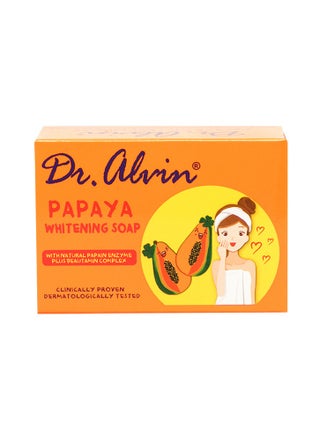 dr alvin glutathione soap review Dr. Alvin Papaya Soap 90 G | Best Price UAE