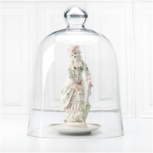 Plymor 10" x 13" Bell Jar Glass Display Dome Cloche (Interior Size 9.5" x 10.5") - Image 3