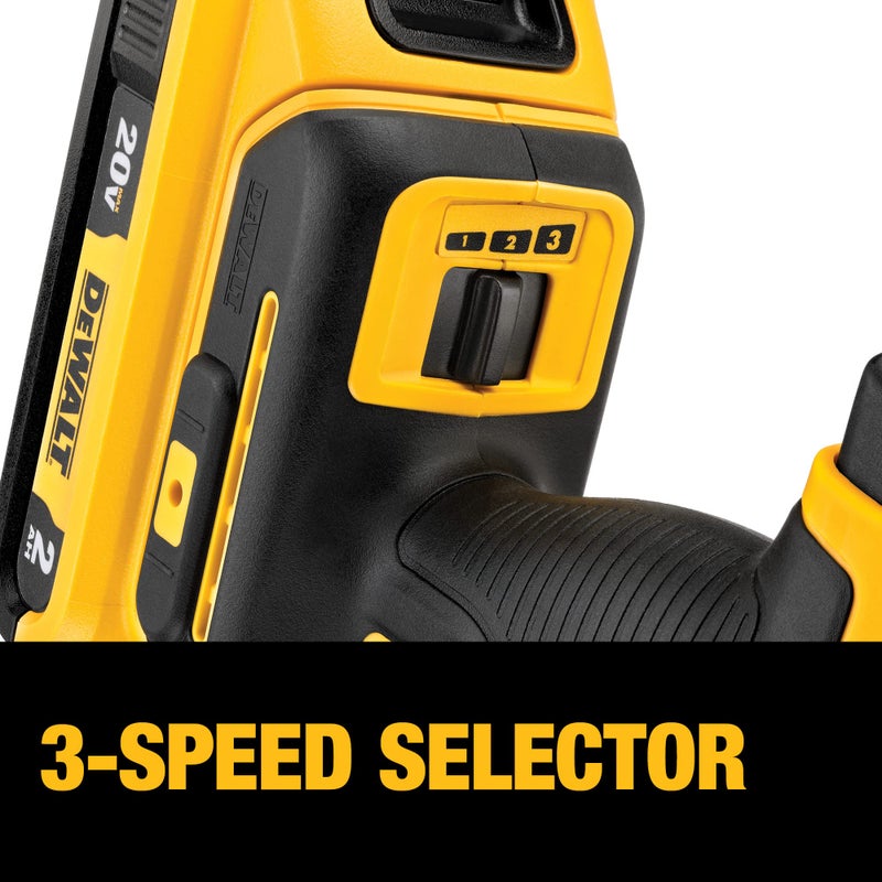 DEWALT DEWALT 20V MAX XR Multi-Tool Kit, Oscillating Tool, 3-Speed, Quick Blade Change for Multi-Tool Needs, Cordless (DCS356D1)  - Image 5