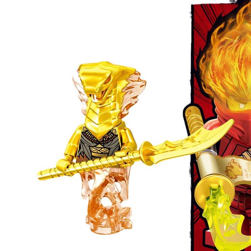 Jiangpai Ninja Series GA115-122 Building Blocks Figures Educational Puzzle Toys - Image 1