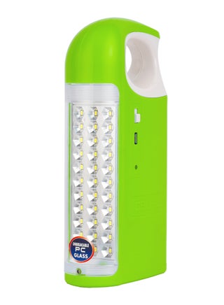 فانوس طوارئ ثلاثي الأبعاد عالي الطاقة، بطارية رصاص حمضية، GE5510N | 33 قطعة 2835SMD LED | حماية من الشحن الزائد | زجاج بلاستيكي غير قابل للكسر | إضاءة تلقائية | منفذ USB - pzsku/ZF5CF74C03BB17566EE0CZ/45/_/1715346356/8b462a1e-6048-48db-9300-78cb900a2207