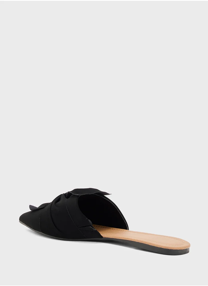 ELLA Knot Detail Mule