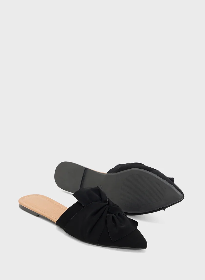 ELLA Knot Detail Mule