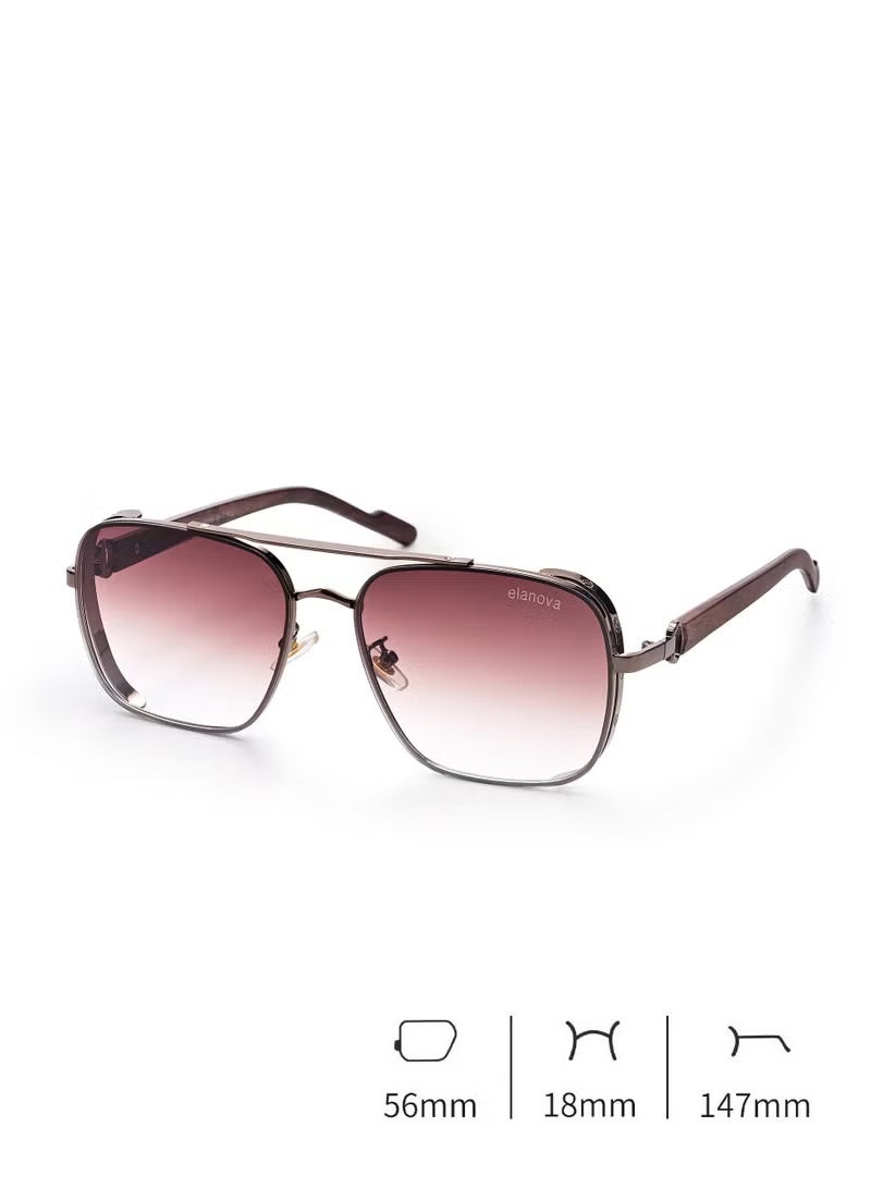 إيلانوفا النظارات الشمسية المستقطبة HD عدسات مستقطبة 100٪ حماية من الأشعة فوق البنفسجية 400 تصميم أنيق للرجال / النساء - Image 1