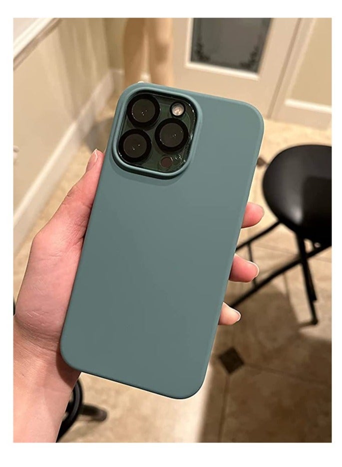 ELTRAZONE Compatible with iPhone 14 Pro Max Case, Liquid Silicone Case, Full Body Protective Cover, Shockproof, Slim Phone Case, Anti-Scratch Soft Microfiber Lining, 6.7 inch - Image 3