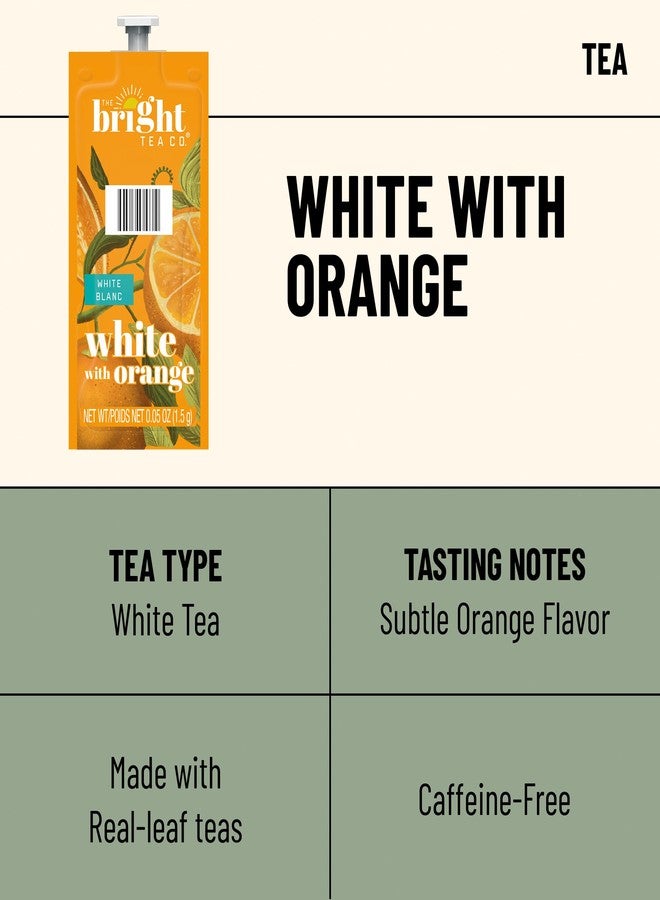 Flavia Bright Tea Co. White Tea with Orange Freshpacks works only with Flavia Brewers (Case of 100) - Image 2