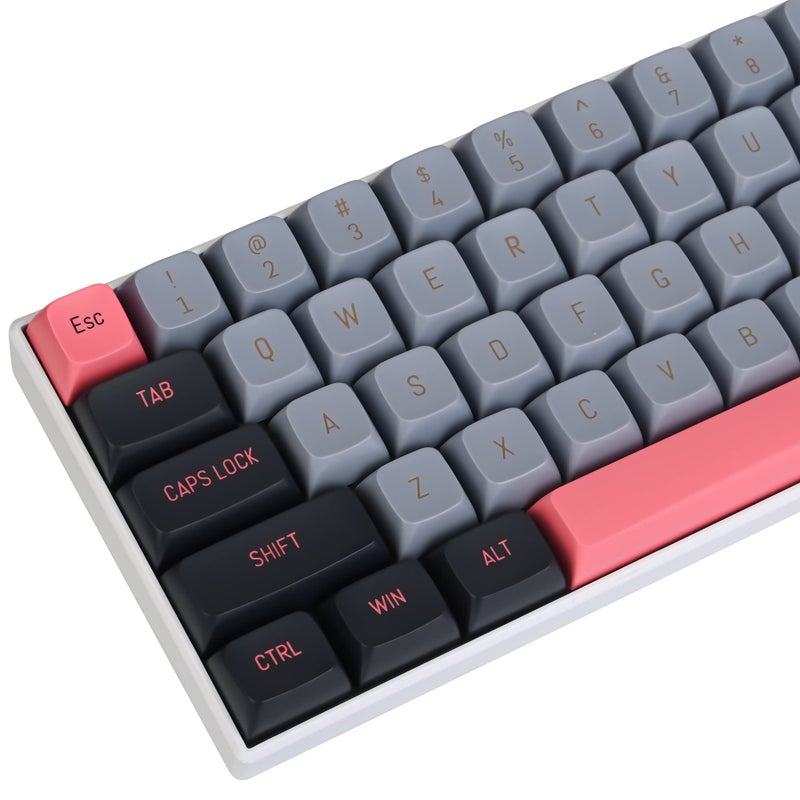أوكبينثي 8008 مفاتيح دبل شوت PBT 160 مفتاح بروفايل CSA مع شريط مساحة 625u 7u لكيبورد الألعاب الميكانيكي بتخطيط USISO بنسبة 75 بالمئة CSA8008