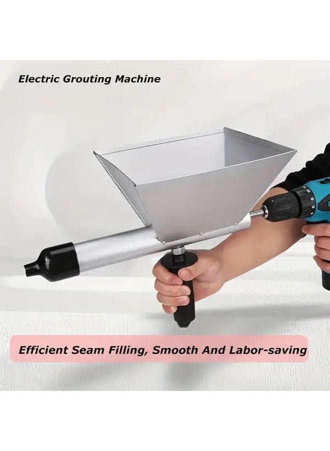 مسدس الحقن المعدني المحمول لأعمال الأسمنت مع ٤ فوهات من الفولاذ الكربوني - Image 4