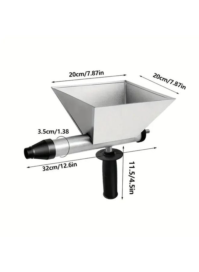 مسدس الحقن المعدني المحمول لأعمال الأسمنت مع ٤ فوهات من الفولاذ الكربوني - Image 2