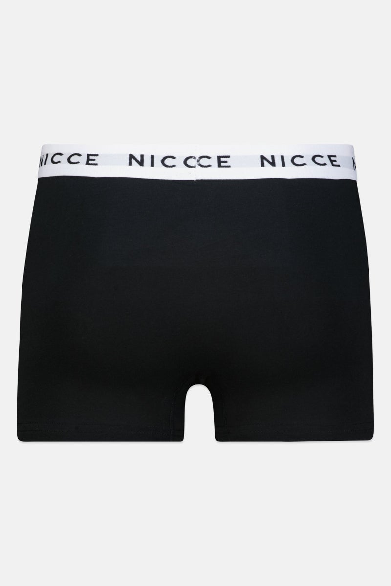Nicce Men 3 Pack Brand Logo Boxers, Black - Image 2