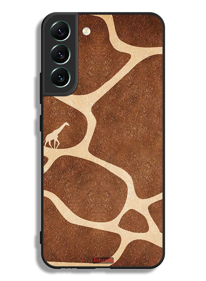 Tolwak Samsung Galaxy S22 5G Protective Case Cover Giraffe Skin - Image 3
