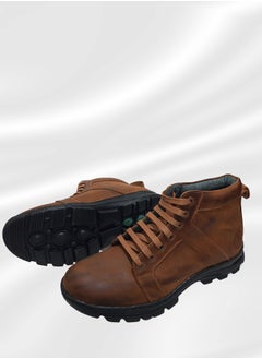 Meto Hazel chukka lace-up boots made of genuine natural leather and a heavy toe sole  - Image 2