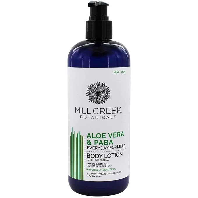 MILL CREEK Aloe & Paba Lotion 16 Oz 16 Ounce - Image 1