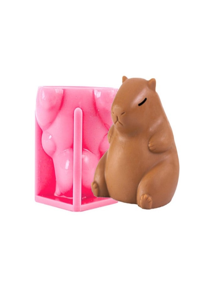 STDEV Cartoon Capybaras 3d Silicone Mold for Fun Baking Perfect for Chocolate Mousses Important Kitchen Gadget Accessory Dessert Tool - Image 3