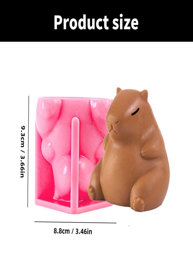 STDEV Cartoon Capybaras 3d Silicone Mold for Fun Baking Perfect for Chocolate Mousses Important Kitchen Gadget Accessory Dessert Tool - Image 4