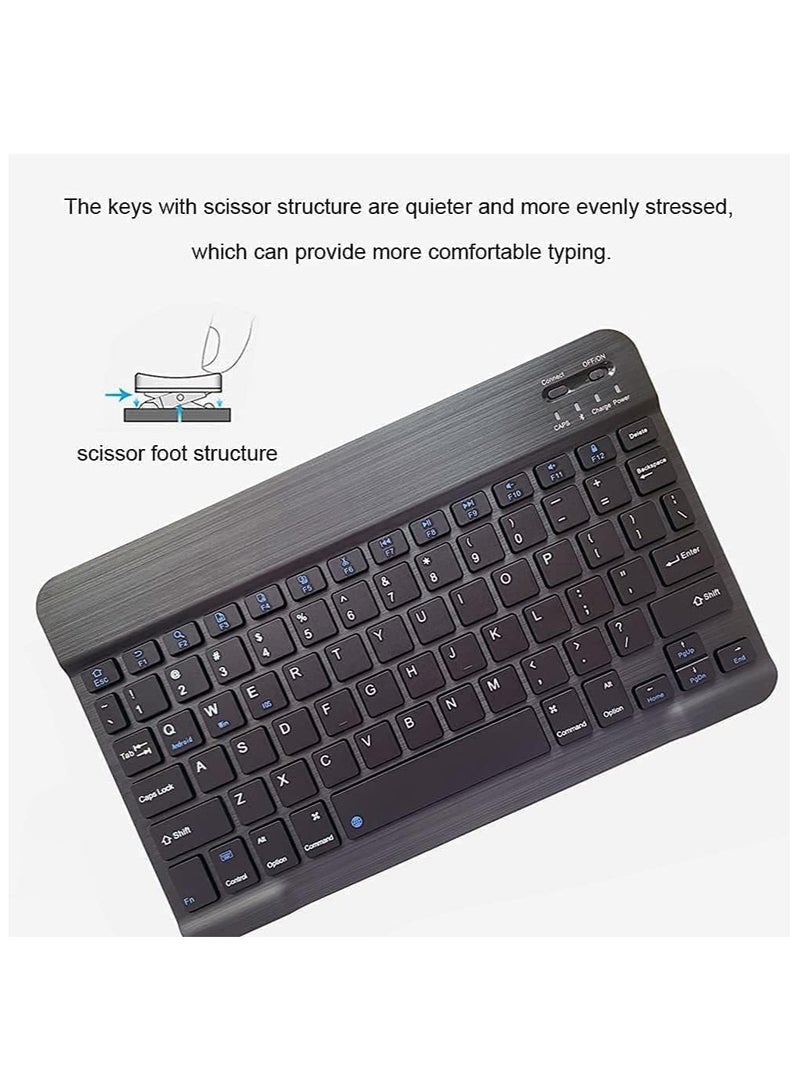 Shopit Universal Wireless Bluetooth Keyboard and Mouse Combo Black  - Image 3