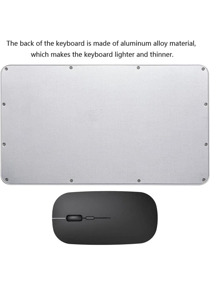 Shopit Universal Wireless Bluetooth Keyboard and Mouse Combo Black  - Image 4