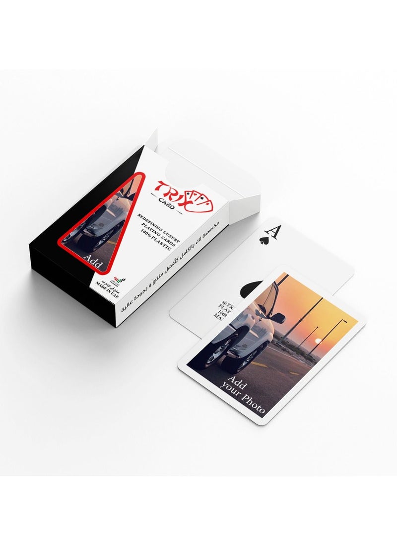 Trix Card - Custom Playing Cards Customizable With Your Image or Logo or design made by Trix Card - Image 1