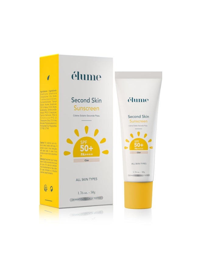 Elume واقي الشمس ELUME "سكند سكين" (Second Skin) - فاتح (Clair) - 50 جم - Image 2