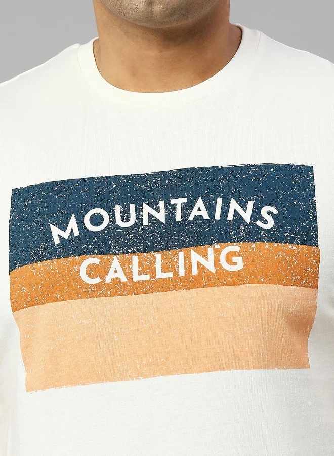 HIGH STAR Men Plus Size Casual T-Shirt