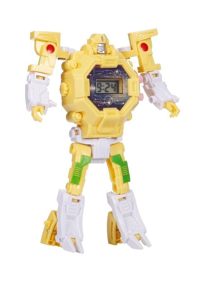 NIBEMINENT Transforming 2 In 1 Robot Digital Electronic Watch 17 x 14 5cm - Image 2