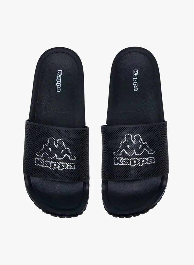 كابا Men's Logo Print Slide Sandals