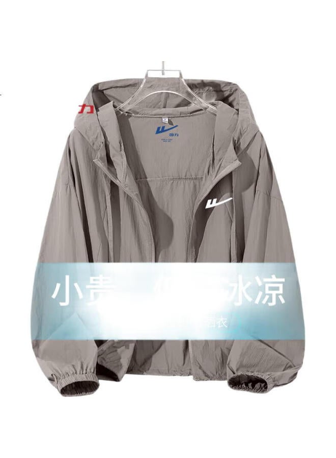 Warrior Upf50+ Short Sun Protection Jacket For Women, Summer Casual Loose Fit Sunscreen Breathable Uv Protection Top - Image 1