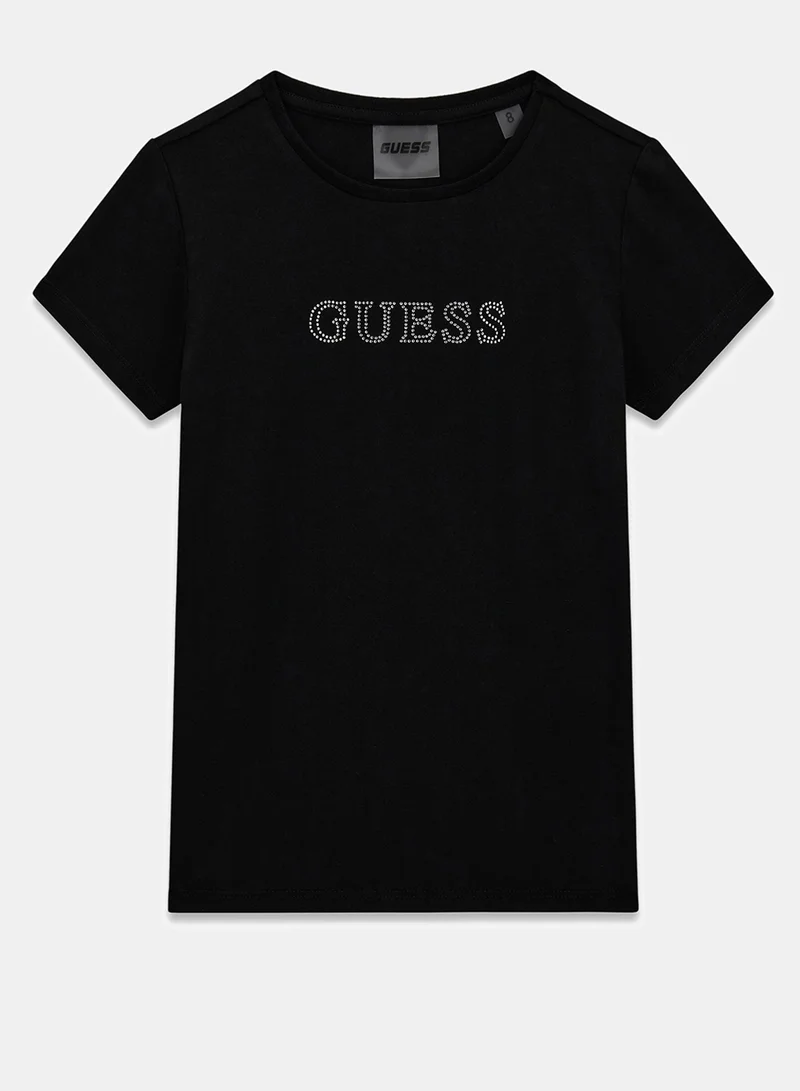 GUESS Kids Essential Crew neck T-Shirt