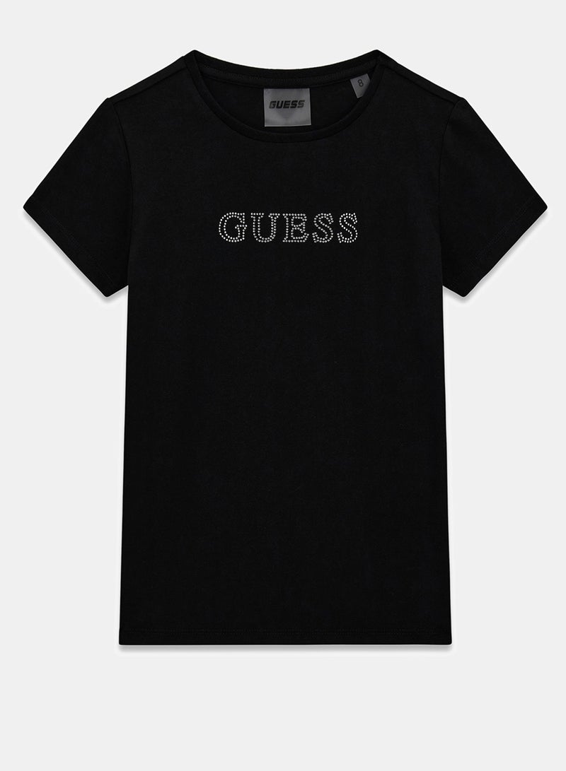 GUESS Kids Essential Crew neck T-Shirt - Image 1