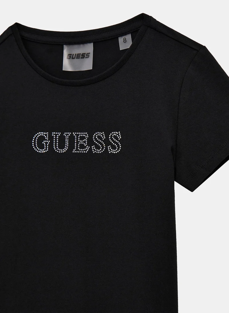 جس Kids Essential Crew neck T-Shirt