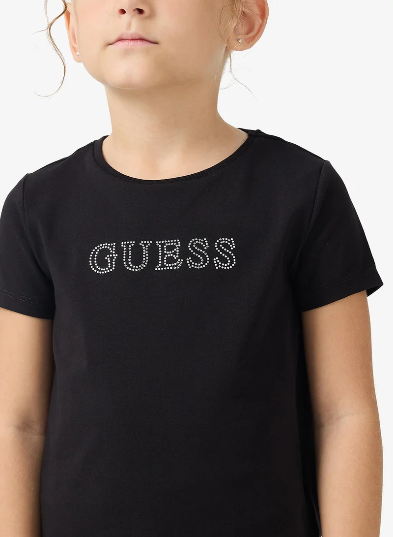 GUESS Kids Essential Crew neck T-Shirt