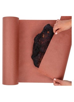 Pink Butcher Paper Roll Food Grade Peach Butcher Paper for Smoking Meat Unbleached Unwaxed and Uncoated Kraft Paper Roll 45.7cmx53m