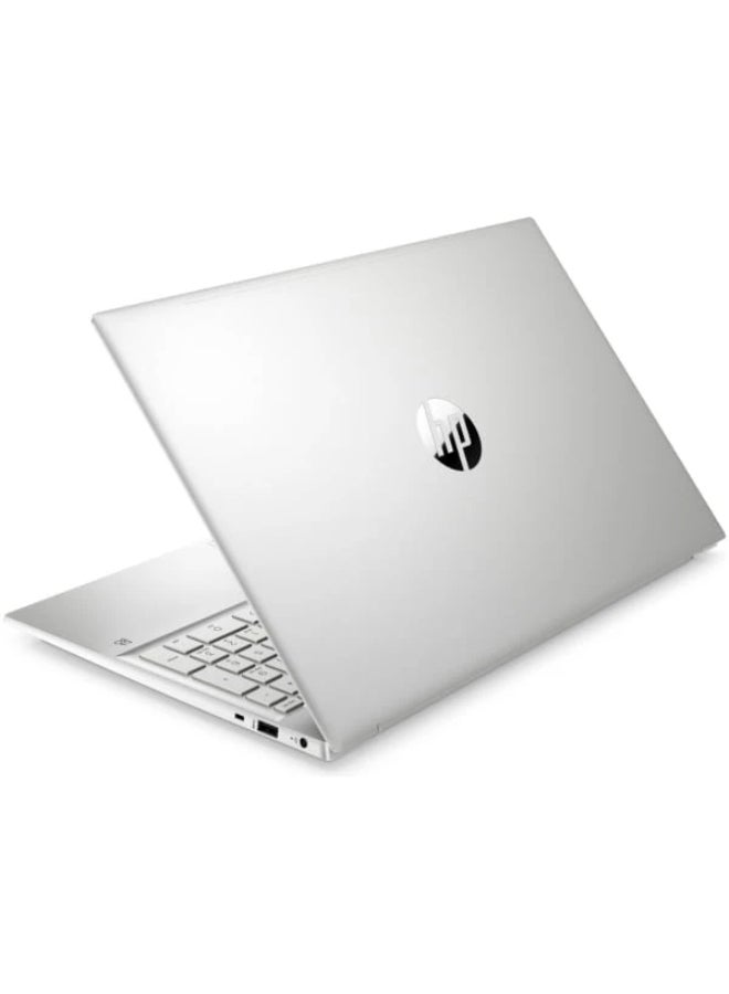HP كمبيوتر محمول Pavilion 15-EG3053 بشاشة مقاس 15.6 بوصة ومعالج Core i5-1335U وذاكرة وصول عشوائي 16 جيجابايت ومحرك أقراص SSD سعة 512 جيجابايت وبطاقة رسومات Intel Iris XE ونظام تشغيل Windows 11 + مع حقيبة وفأرة - Image 5