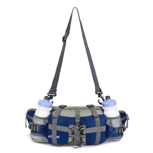Yuoto VISCNE Outdoor Fanny Pack Hiking Fishing Waist bag 2 Water Bottle Holder Lumbar Pack - Image 4