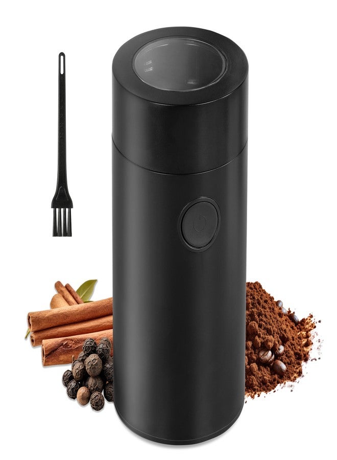 Simple Deluxe Coffee Grinders for House Use, Spice Grinder, Coffee Bean Grinder, Herb Grinder, High-Speed Motor, One-Touch Operation, Overheating Protection, Internal Stainless Steel - Image 1