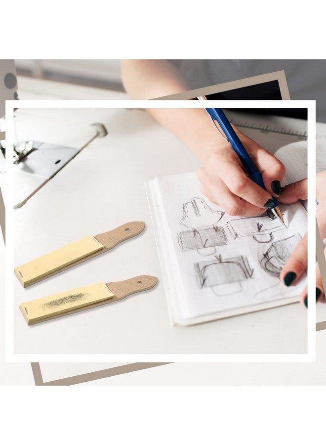 Demissle Sandpaper Sharpener Sketch Sandpaper Pencil Sharpeners For Artists Charcoal Pencil Pointer For Adults Teens Pastel Sticks Drawing Tool (9) - Image 5