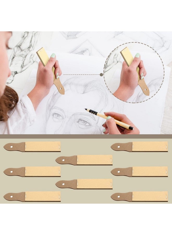 Demissle Sandpaper Sharpener Sketch Sandpaper Pencil Sharpeners For Artists Charcoal Pencil Pointer For Adults Teens Pastel Sticks Drawing Tool (9) - Image 4