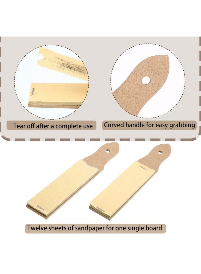 Demissle Sandpaper Sharpener Sketch Sandpaper Pencil Sharpeners For Artists Charcoal Pencil Pointer For Adults Teens Pastel Sticks Drawing Tool (9) - Image 3