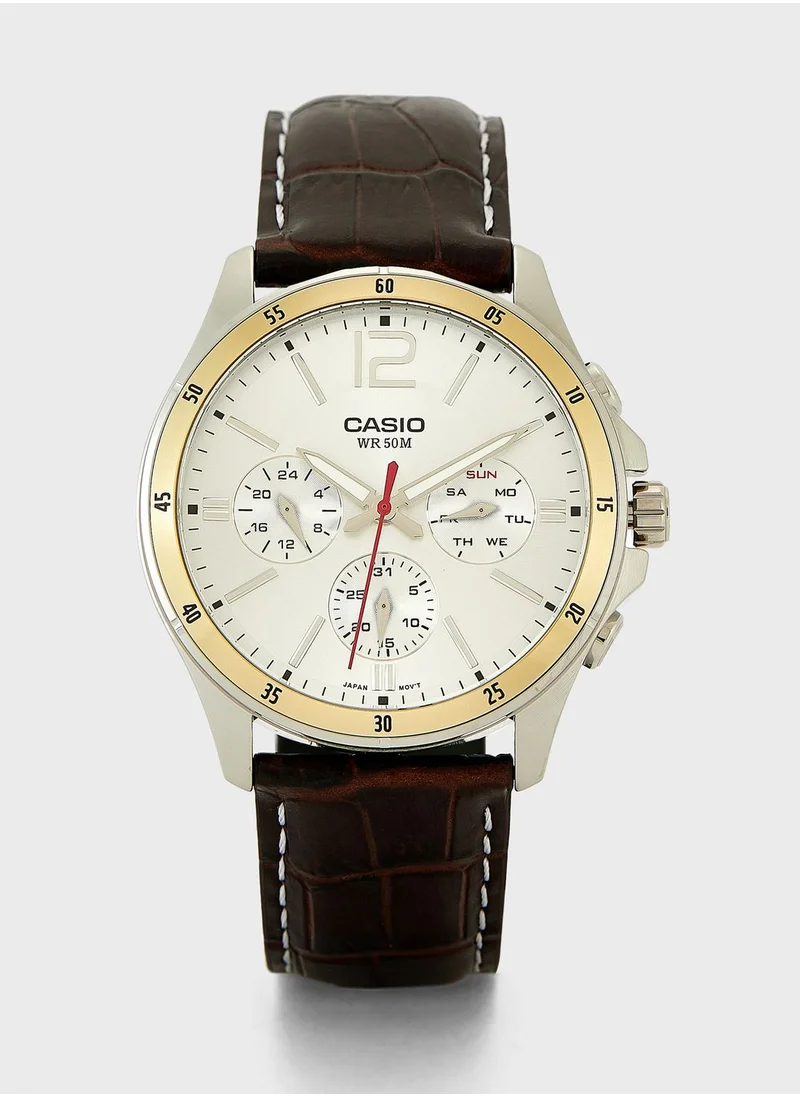 CASIO Mtp-1374L-7Avdf Analog Watch