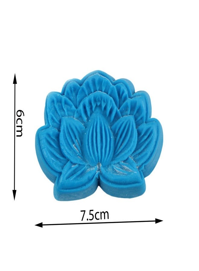 BITSKY INDIA Lotus Mooncake Silicone Mold Fondant Mould Birthday Cake Decorating Tools - Image 2