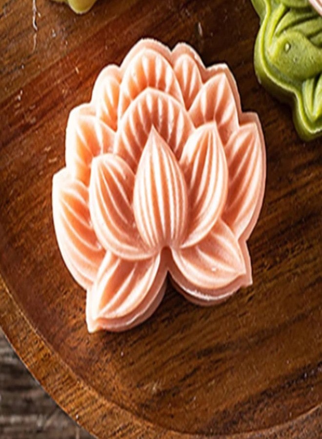 BITSKY INDIA Lotus Mooncake Silicone Mold Fondant Mould Birthday Cake Decorating Tools - Image 3