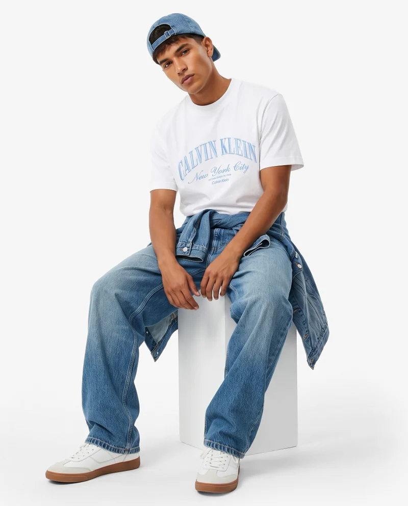 Embroidered NYC Logo T-shirt