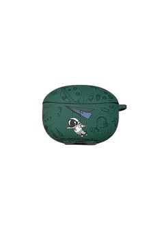 Applicable VIVO TWS3Pro/3E Wireless Bluetooth Headset Protective Case Cartoon Soft Case TWS4 Headset Case-Color:Silicone Soft Shell-green Paper Aircraft-Model:Vivo Tws 3pro (protective Case)