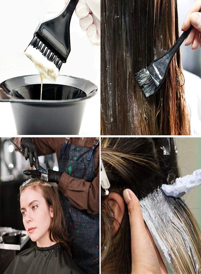 E-DUNIA Reusable Plastic Brush and Bowl, Two-Piece Dye Color Mixing Set Men's and Women's Hair Dye Set Highlting Cap with Hook and Colouring Kit for Salon and Home Usage - Image 3