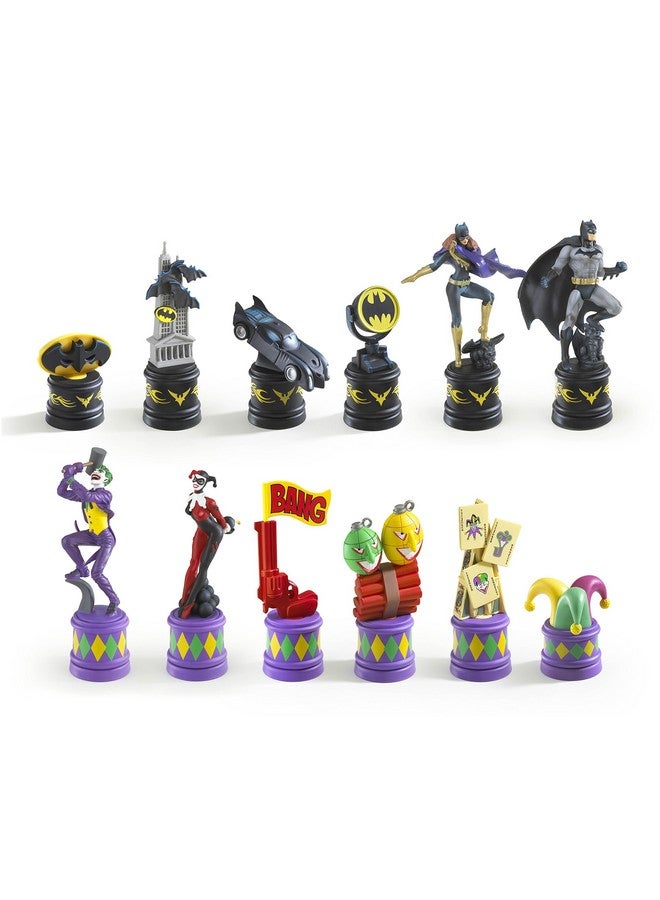 The Noble Collection مجموعة نوبل مجموعة شطرنج باتمان (الفارس الداكن ضد الجوكر) - Image 4