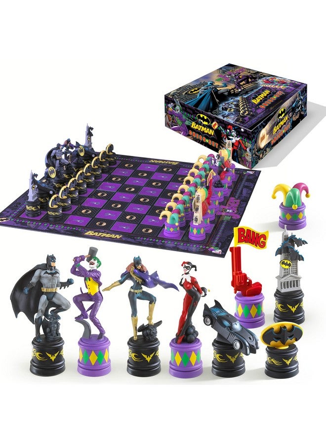 The Noble Collection مجموعة نوبل مجموعة شطرنج باتمان (الفارس الداكن ضد الجوكر) - Image 1