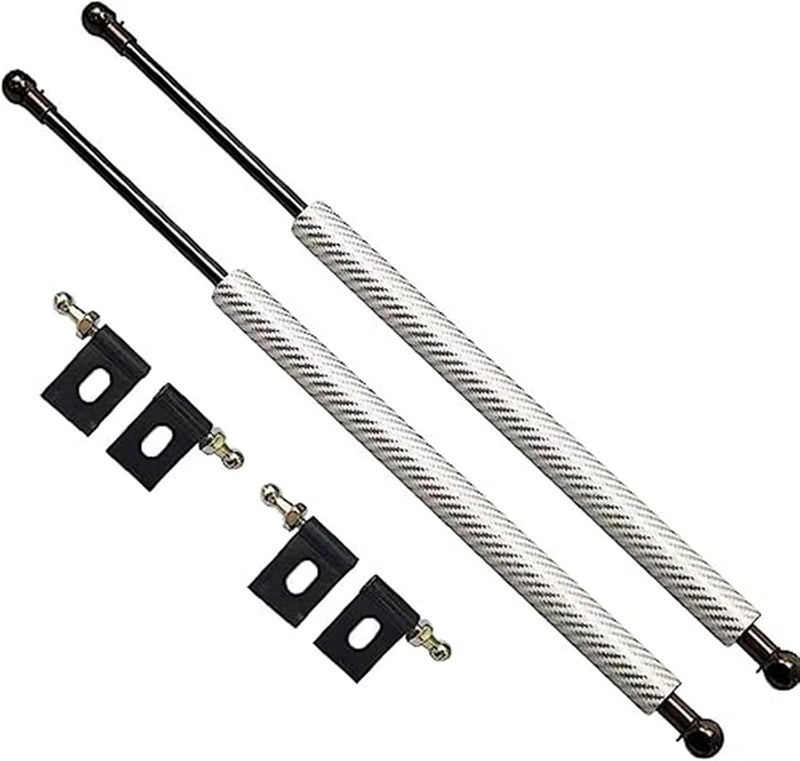 DEMULAX Carbon Fiber Hood Lift Support for Mitsubishi Lancer Evolution - Image 3